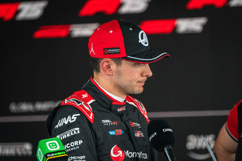 Esteban Ocon en el GP de Hungría 2025