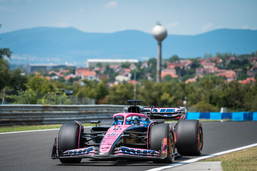 Pierre Gasly en el GP de Hungría 2025