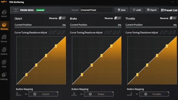 Software de la pedalera