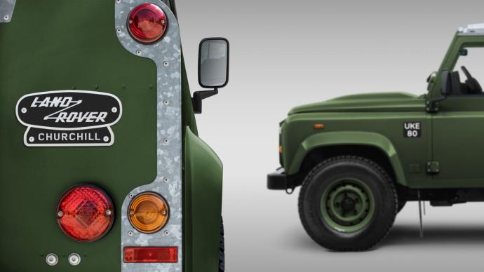 Land Rover Classic Defender V8 Churchill Edition