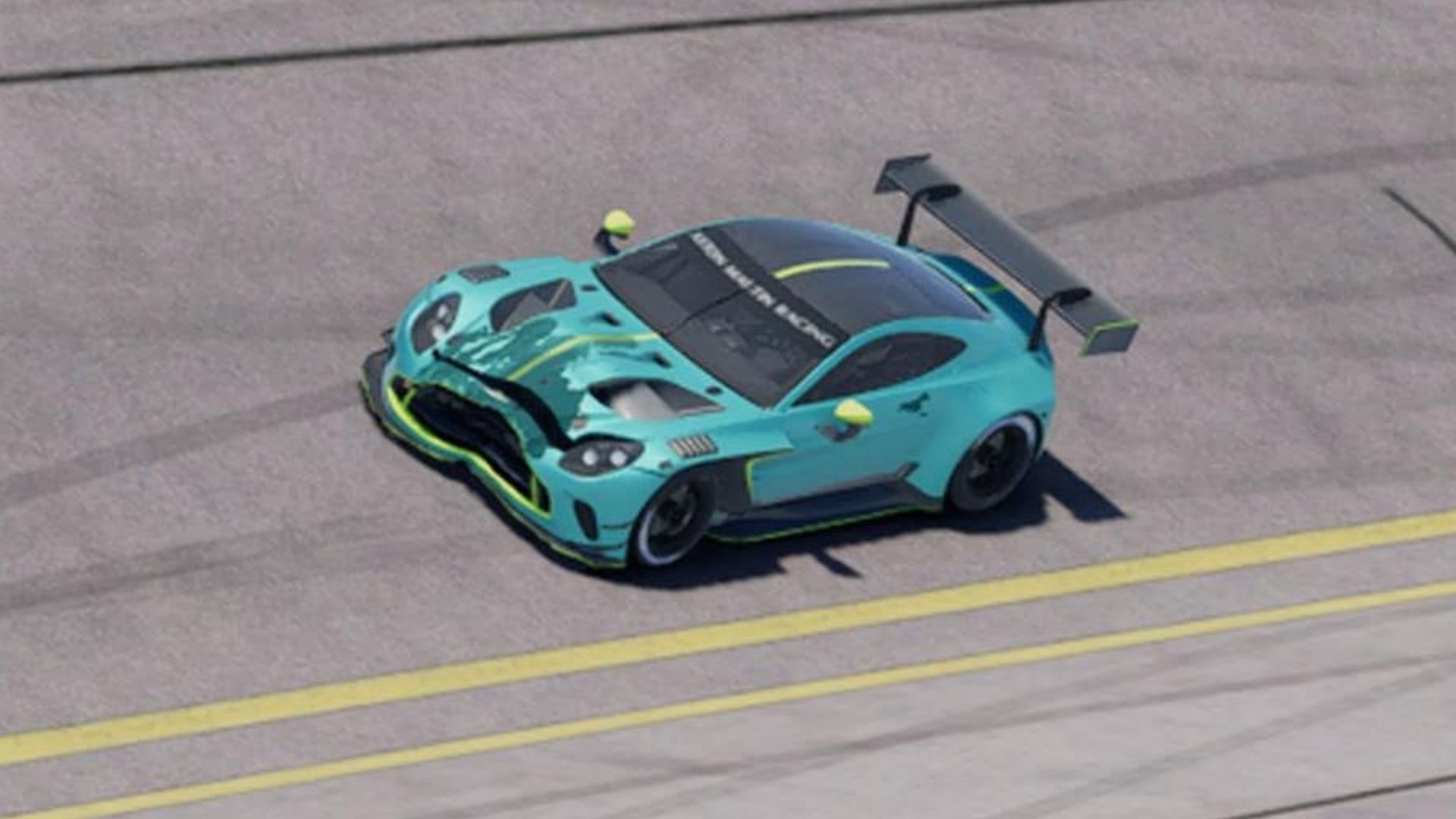 Project Motor Racing daños