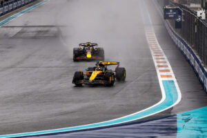 El Gran Premio de Miami podría estar en peligro por las condiciones meteorológicas.