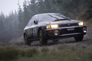 Assetto Corsa Rally 0.4 presenta la Subaru Impreza de Colin McRae.