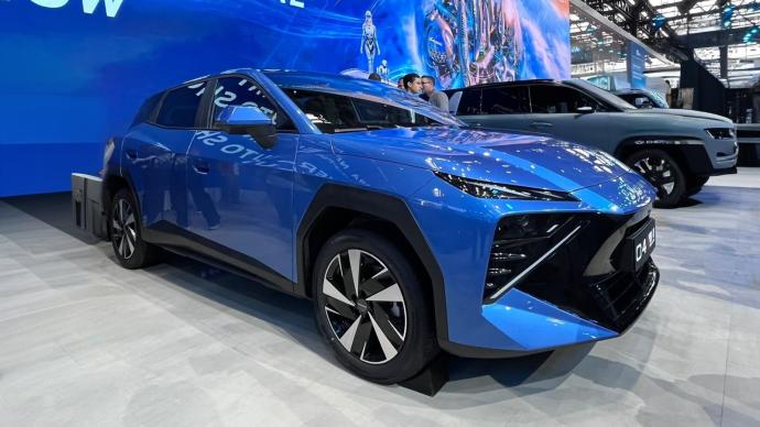 El nuevo Omoda 4 en el stand de Chery en el Salón del Automóvil de Pekín 2026