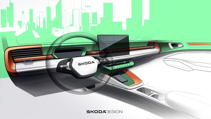 Bosquejo de Skoda Epiq