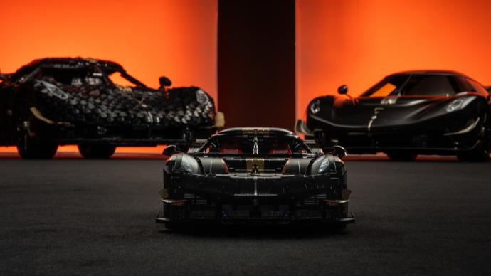 La Lanza de Koenigsegg Sadair reproducida en Lego a escala 1:1, ¡puede viajar a más de 110 km/h!