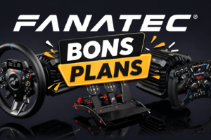 Fanatec anuncia rebajas de verano en bases, volantes, cabinas, pedales y packs.