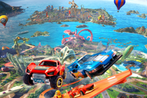 Hot Wheels Infinite Rush ofrece coches pequeños y un gran mundo abierto.