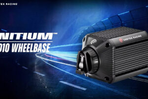 Asetek Racing Initium DD10: una base de 10 Nm que puede pasar a 14 Nm.